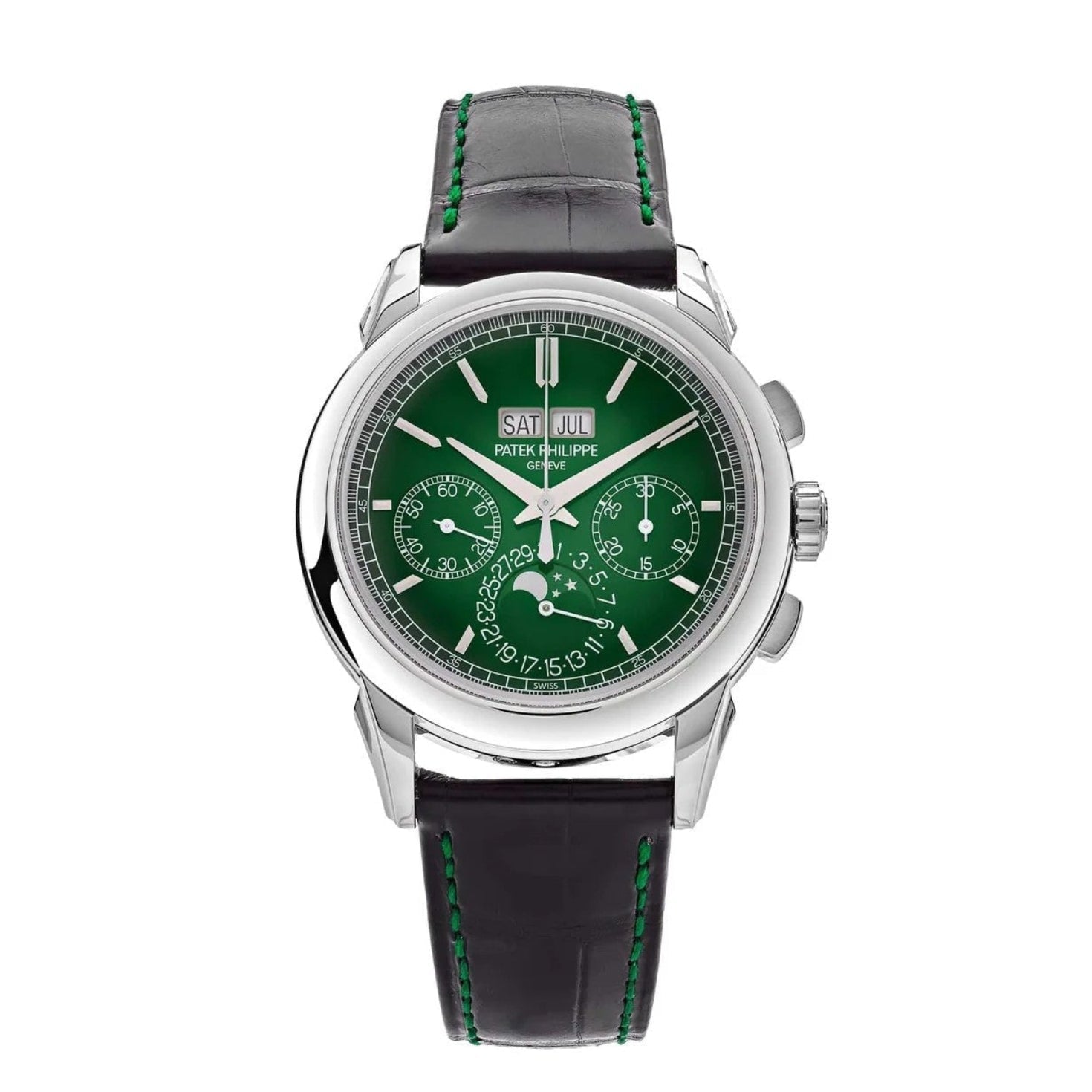 Patek Philippe Grand Complications 5270P-014 Perpetual Platinum Green Dial