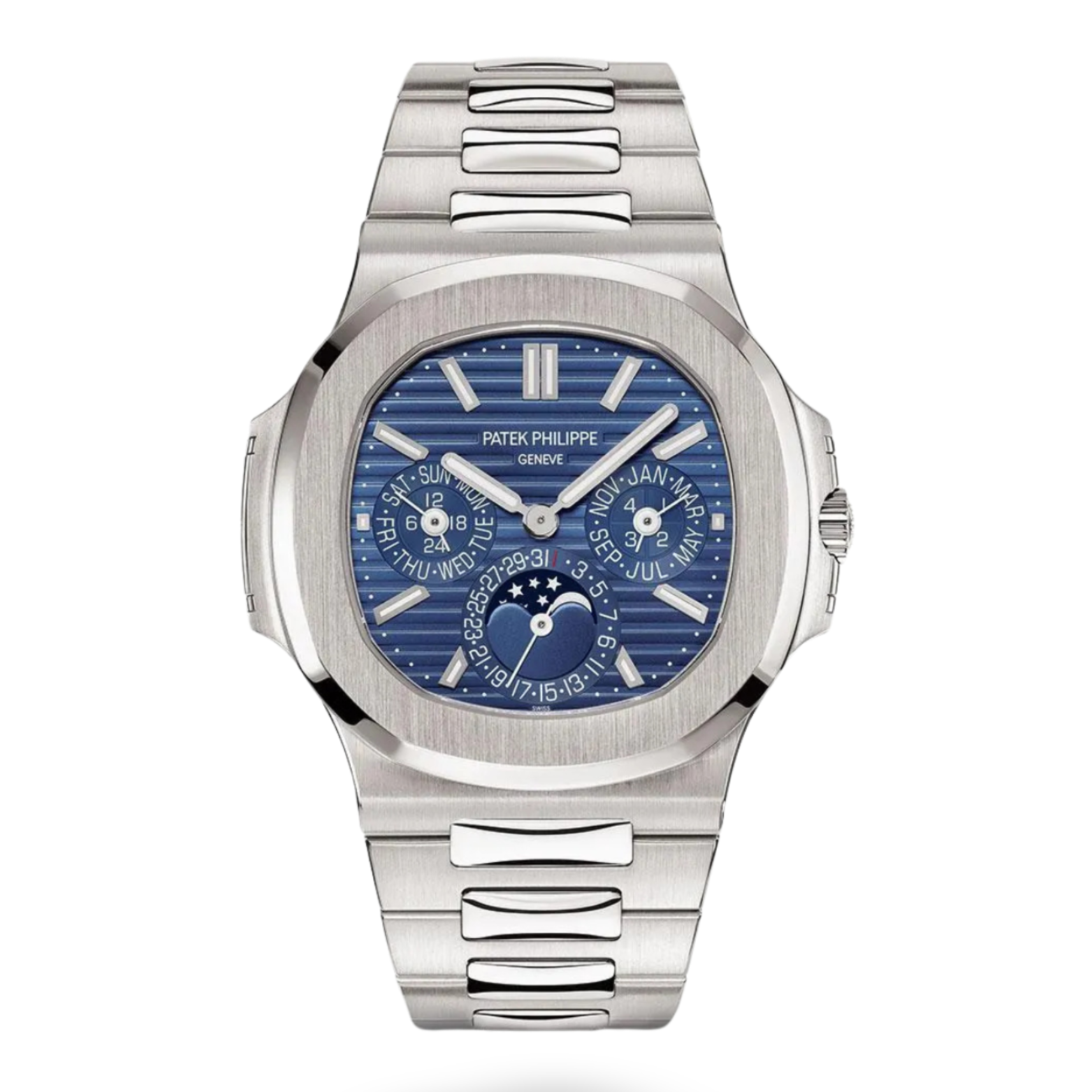 Nautilus chronograph watch for men
