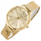 Tommy Hilfiger Women’s Gold Monogram Mesh Watch – Model 1782588