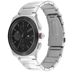 Tommy Hilfiger Connor 1791897 Men’s Black Dial Silver Metal Multi-Function Watch