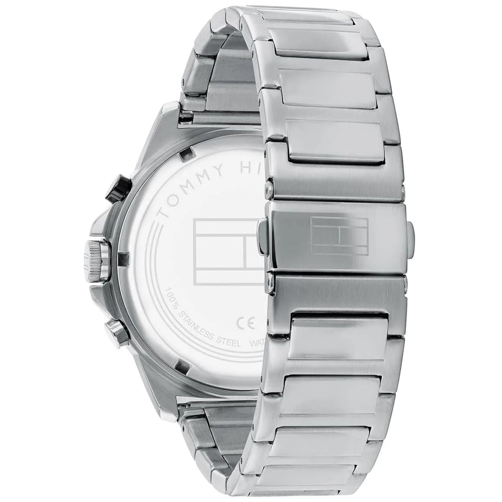 Tommy Hilfiger Harley 1791890 Men’s Black Dial Silver Metal Multi-Function Watch
