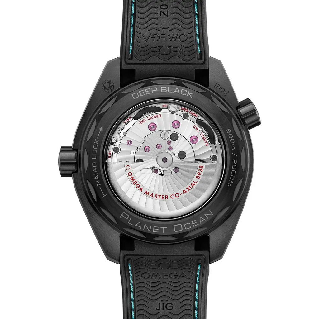 Omega Seamaster Planet Ocean Worldtimer turquoise