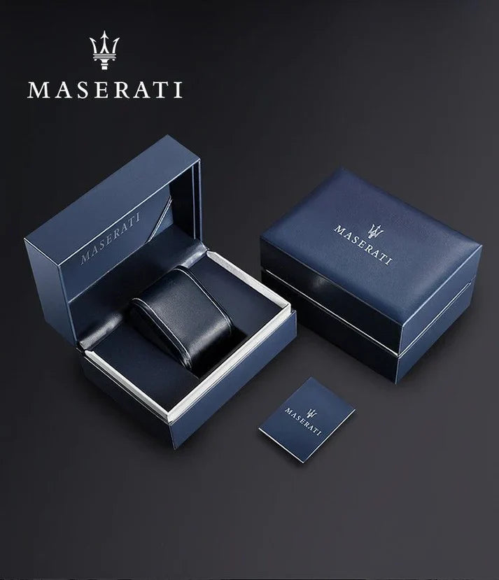 Maserati Traguardo R8871612039 Silver-Tone Blue Dial Men's Watch