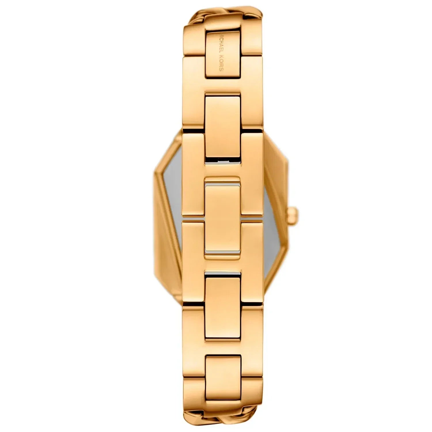 Michael Kors Gia MK4878 Gold-Tone Hexagonal Chain Watch