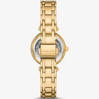 Michael Kors Lennox MK01083 Gold-Tone White Mother of Pearl Women's Watch