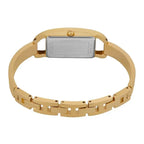 Michael Kors Women's MK Empire Three-Hand Gold-Tone Stainless Steel Logo Bracelet Watch (Model: MK4840), Gold, Modern