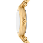 Michael Kors Lennox MK4892 Gold-Tone Green Mother of Pearl Women's Watch