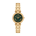 Michael Kors Lennox MK4892 Gold-Tone Green Mother of Pearl Women's Watch