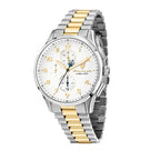 Maserati Sorpasso R8873624003 Two-Tone Gold White Dial Men's Watch