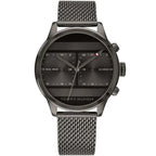 Tommy Hilfiger Icon 1791597 Gunmetal Grey Mesh Men's Watch