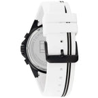 Tommy Hilfiger Aiden 1791862 Black Case White Dial White Silicone Men's Watch
