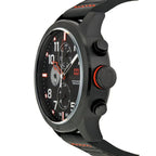 Original Tommy Hilfiger Men's Watch - Black Case & Black Leather (1791136)
